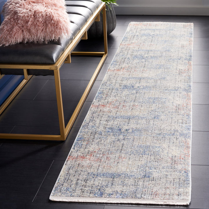 SAFAVIEH Dream Collection DRM428F Grey / Blue Rug Image 3