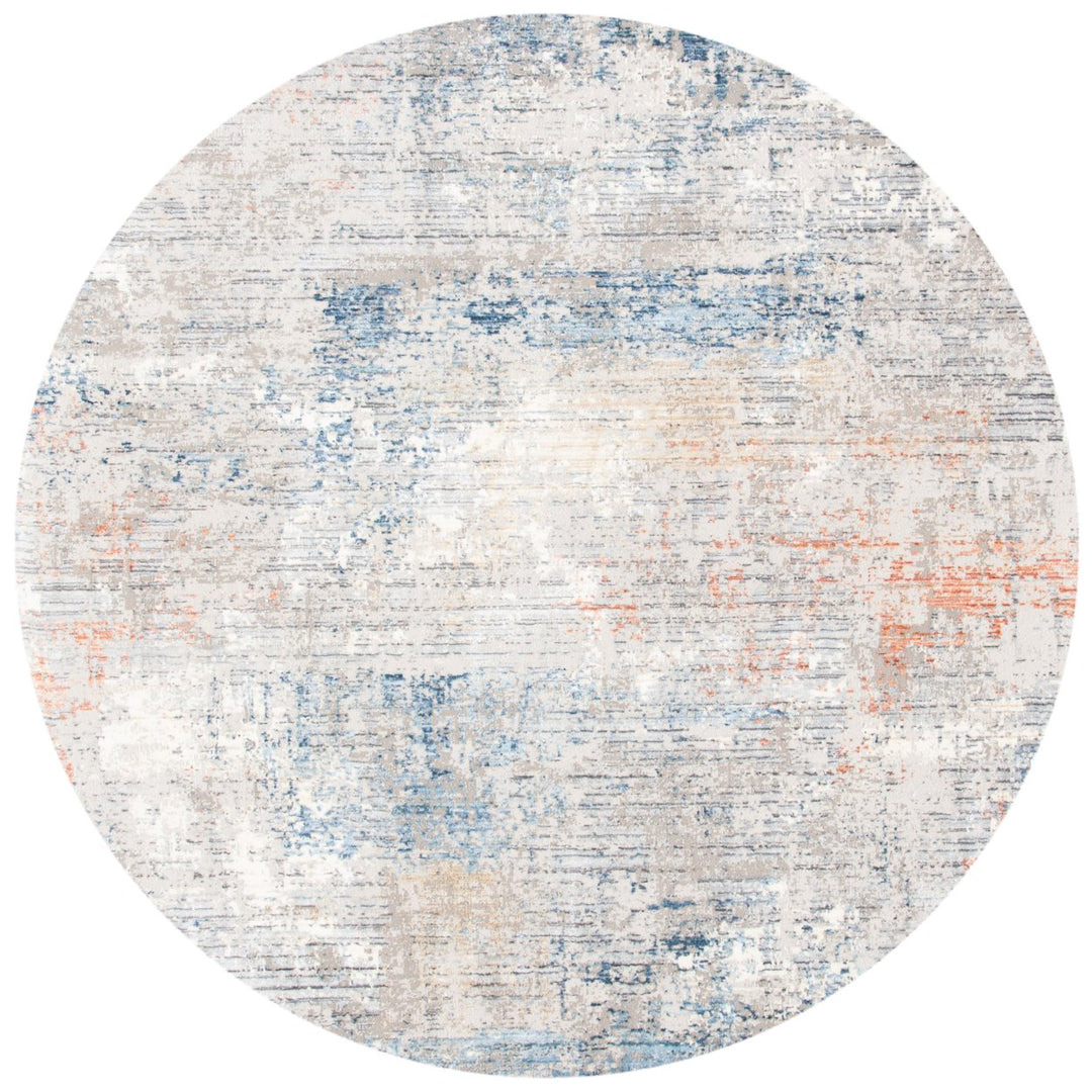SAFAVIEH Dream Collection DRM428F Grey / Blue Rug Image 4
