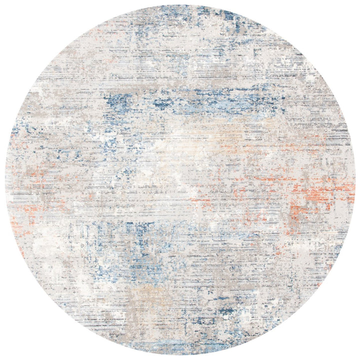 SAFAVIEH Dream Collection DRM428F Grey / Blue Rug Image 4