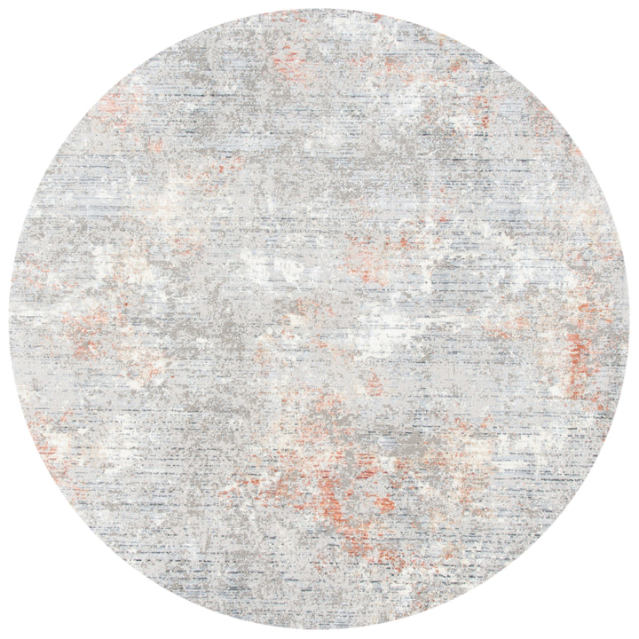 SAFAVIEH Dream Collection DRM429G Grey / Multi Rug Image 4