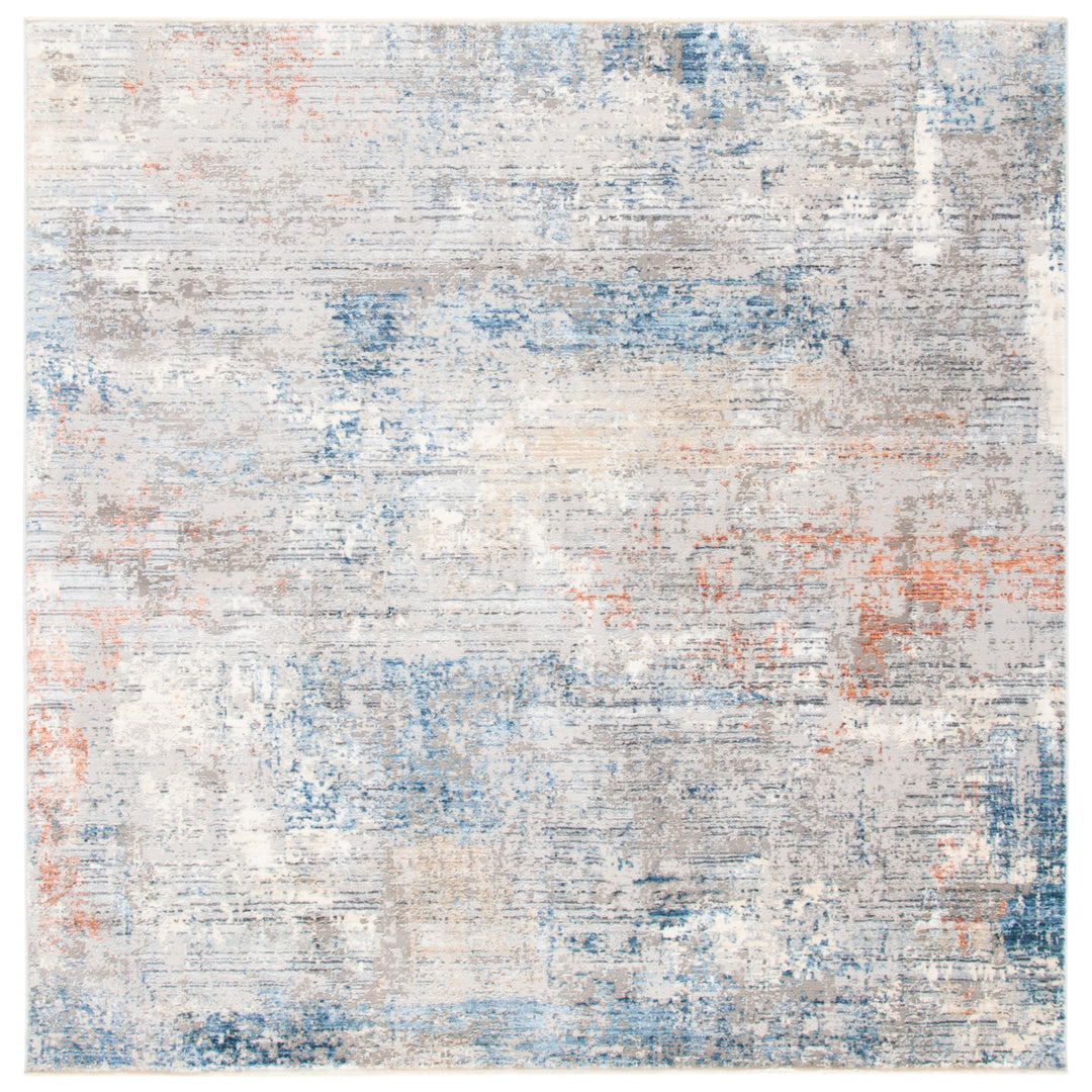 SAFAVIEH Dream Collection DRM428F Grey / Blue Rug Image 6