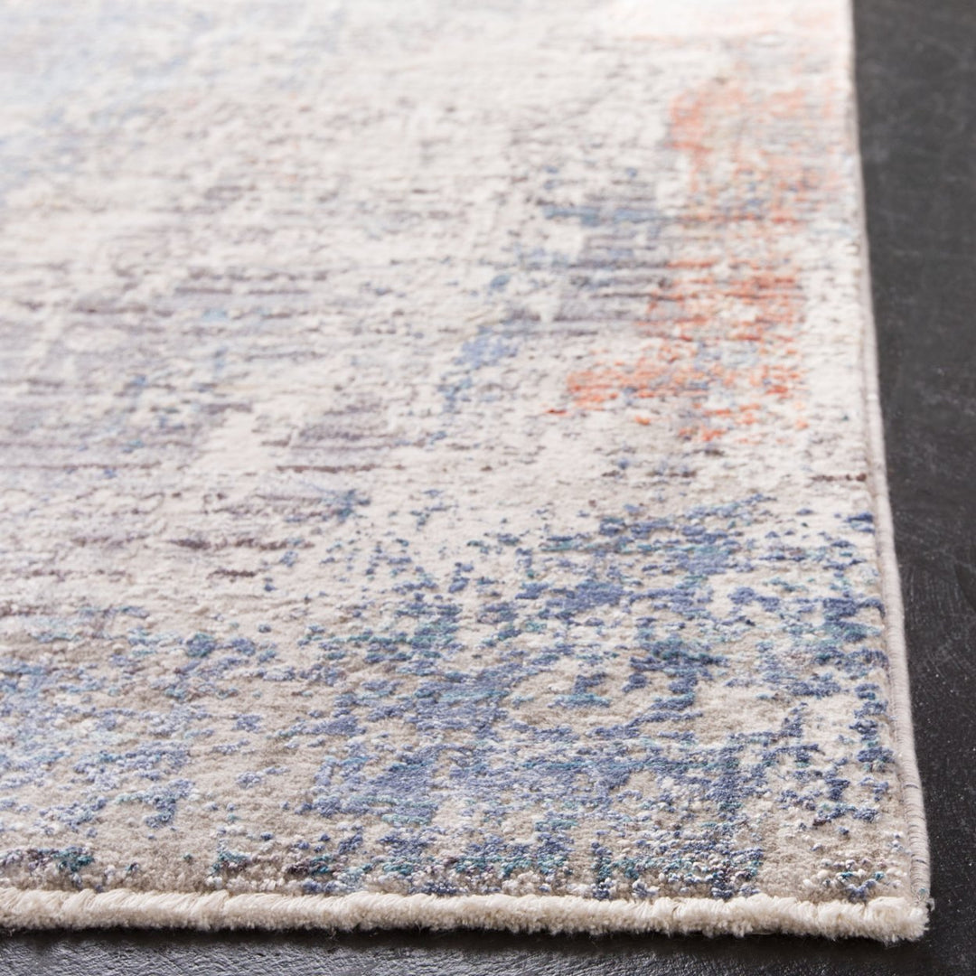 SAFAVIEH Dream Collection DRM428F Grey / Blue Rug Image 7