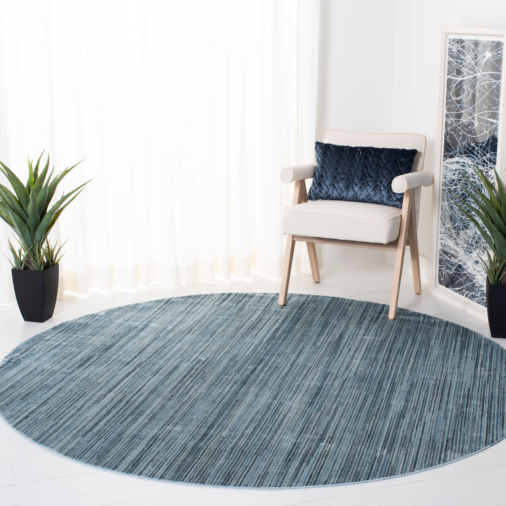 SAFAVIEH Dream Collection DRM500M Blue / Grey Rug Image 2