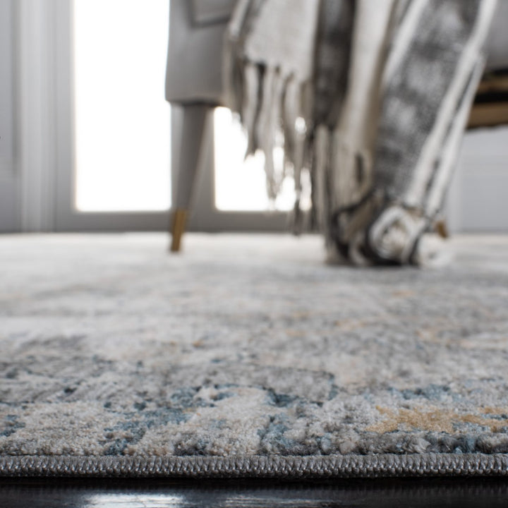 SAFAVIEH Dream Collection DRM721F Grey / Gold Rug Image 4