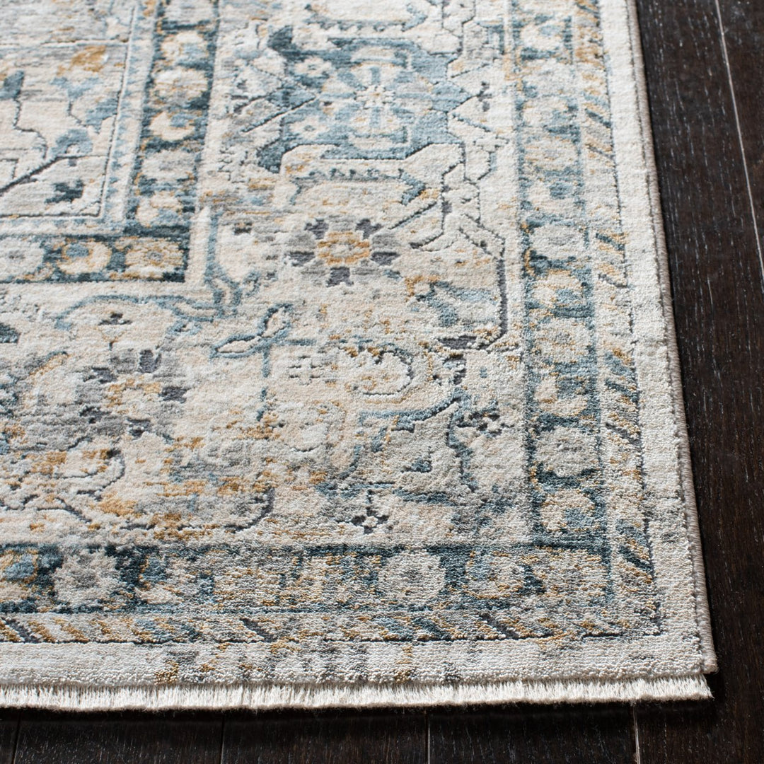 SAFAVIEH Dream Collection DRM723A Ivory / Navy Rug Image 7