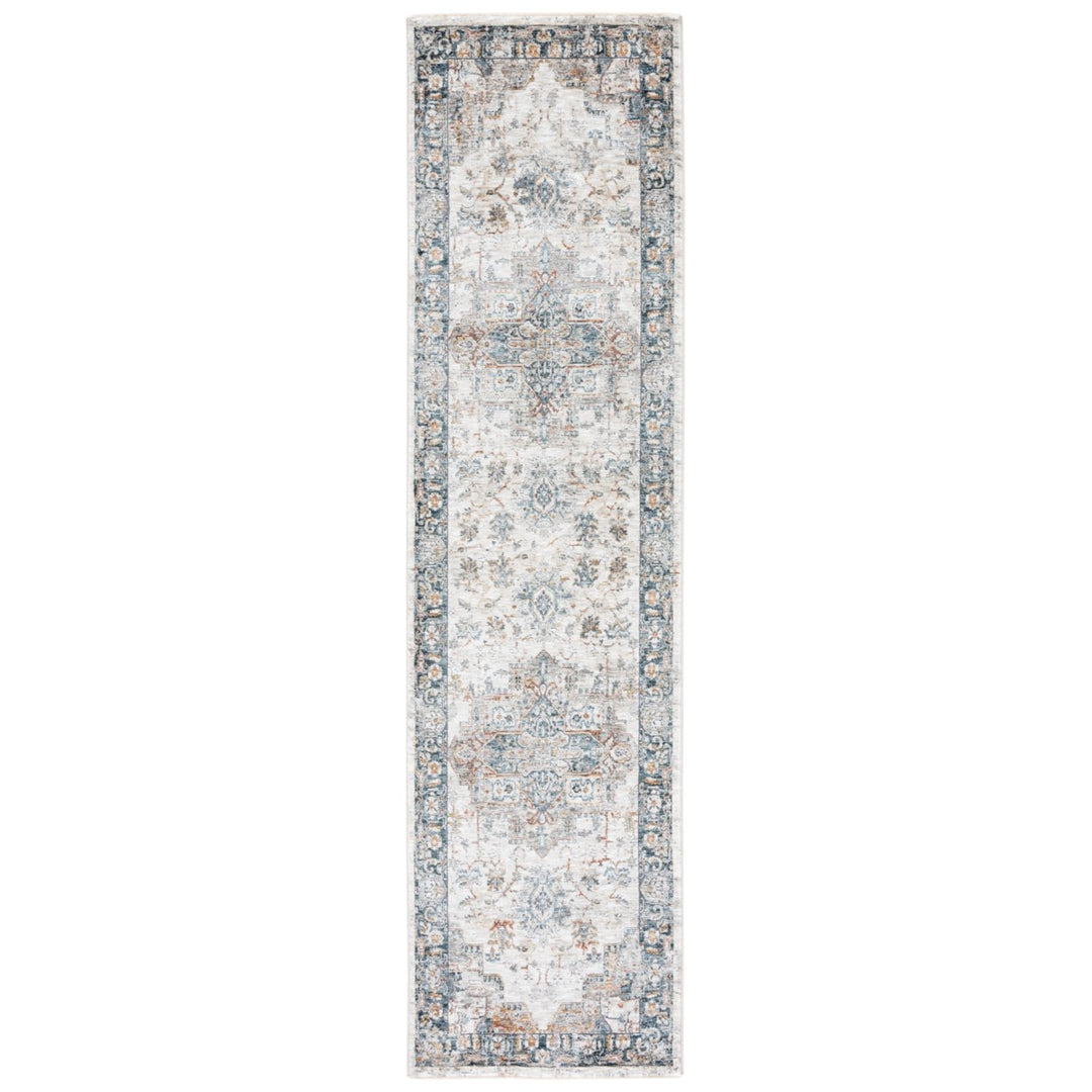 SAFAVIEH Dream DRM723B Ivory / Light Blue Rug Image 1