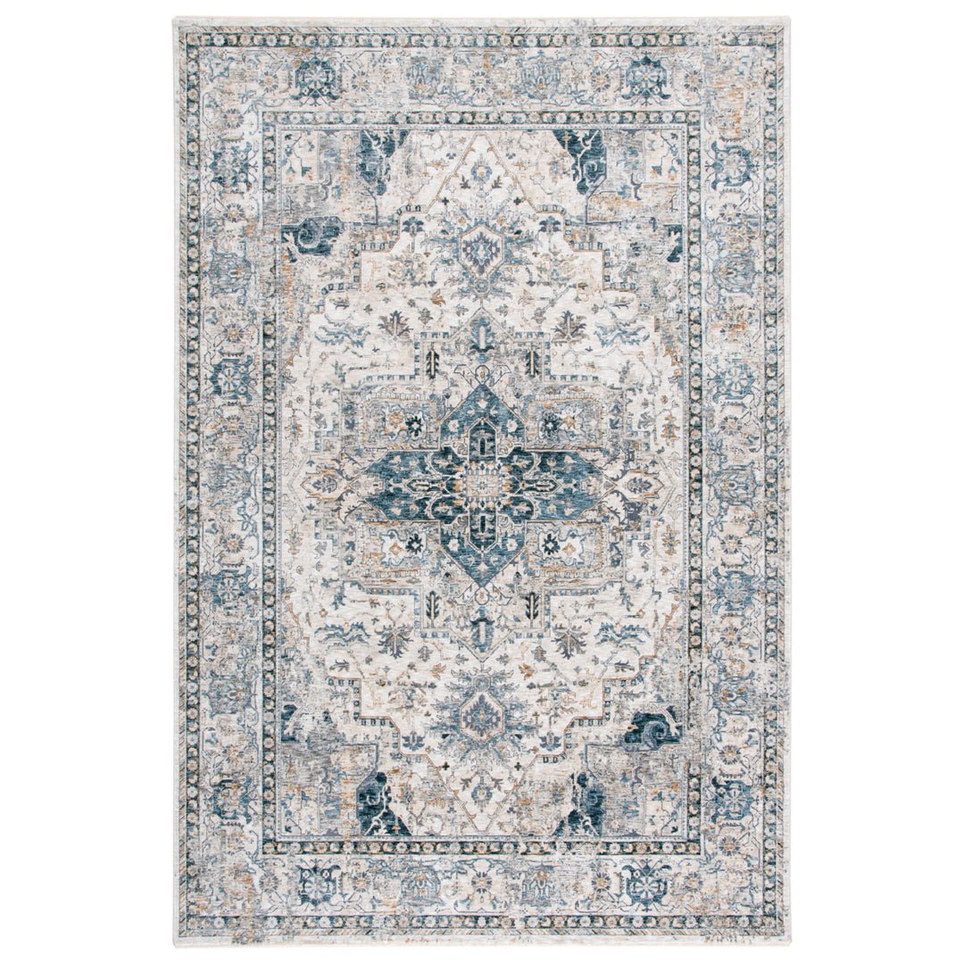 SAFAVIEH Dream Collection DRM723A Ivory / Navy Rug Image 10