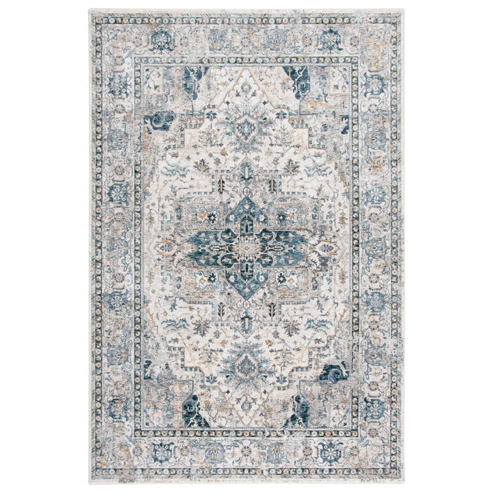 SAFAVIEH Dream Collection DRM723A Ivory / Navy Rug Image 10