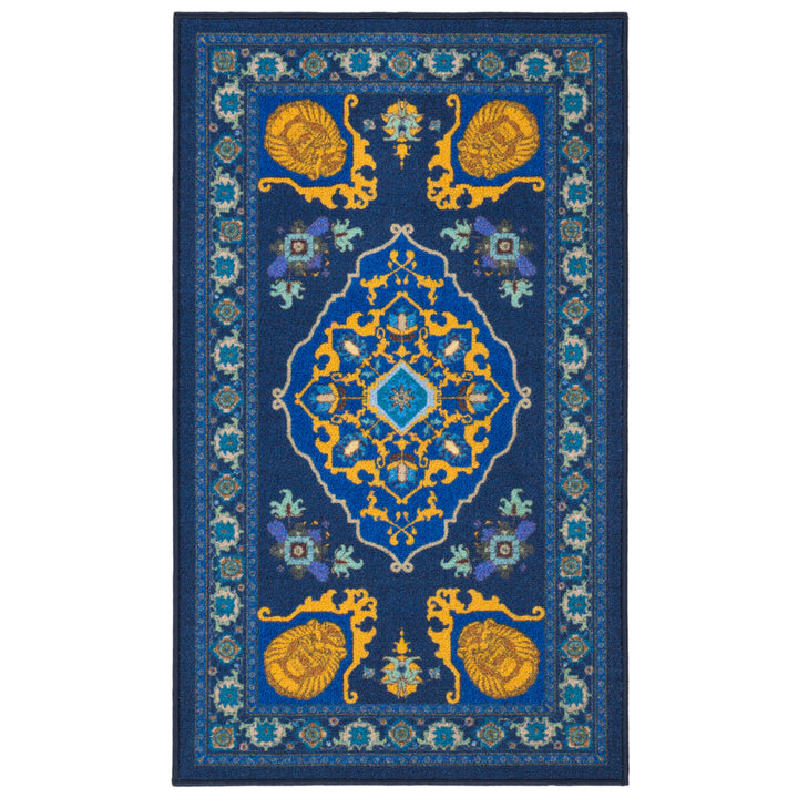 SAFAVIEH Disney Rugs DSN528N Purple / Gold Rug Image 1