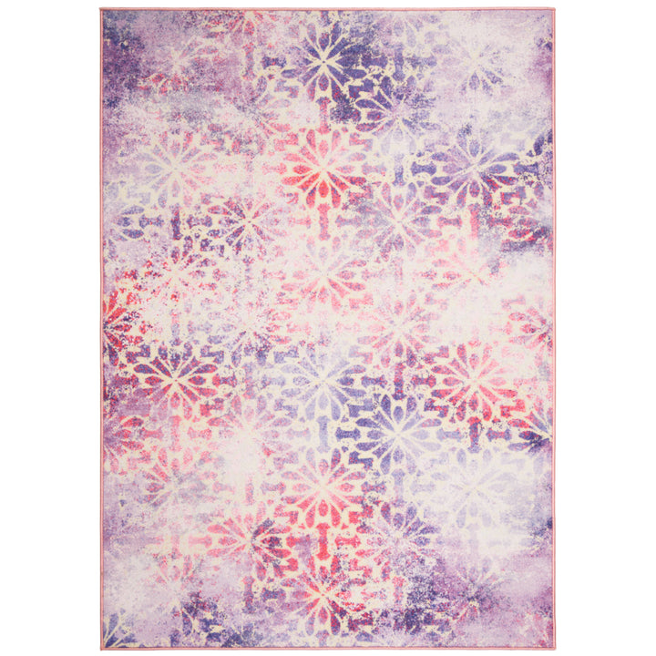 SAFAVIEH DSN531V Disney Rugs Purple / Pink Image 3