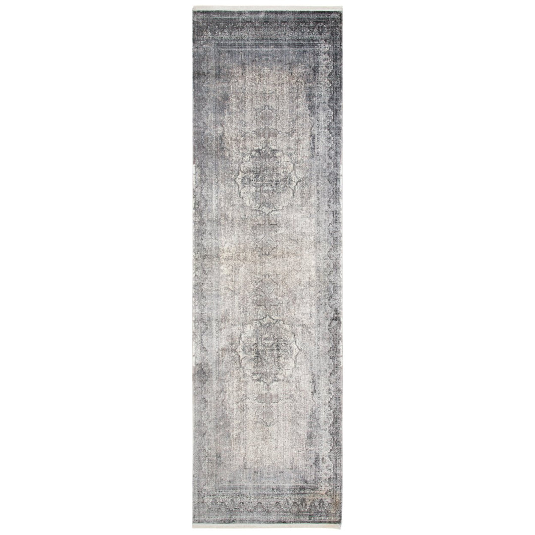 SAFAVIEH Eclipse Collection ECL134A Ivory / Charcoal Rug Image 3