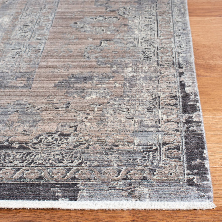 SAFAVIEH Eclipse Collection ECL134B Beige / Grey Rug Image 3