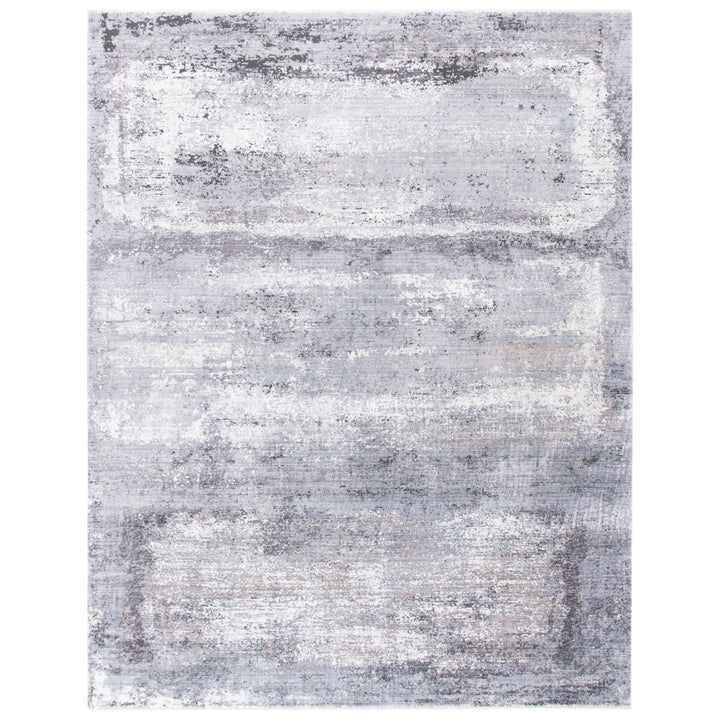 SAFAVIEH Eclipse Collection ECL155H Charcoal / Grey Rug Image 2