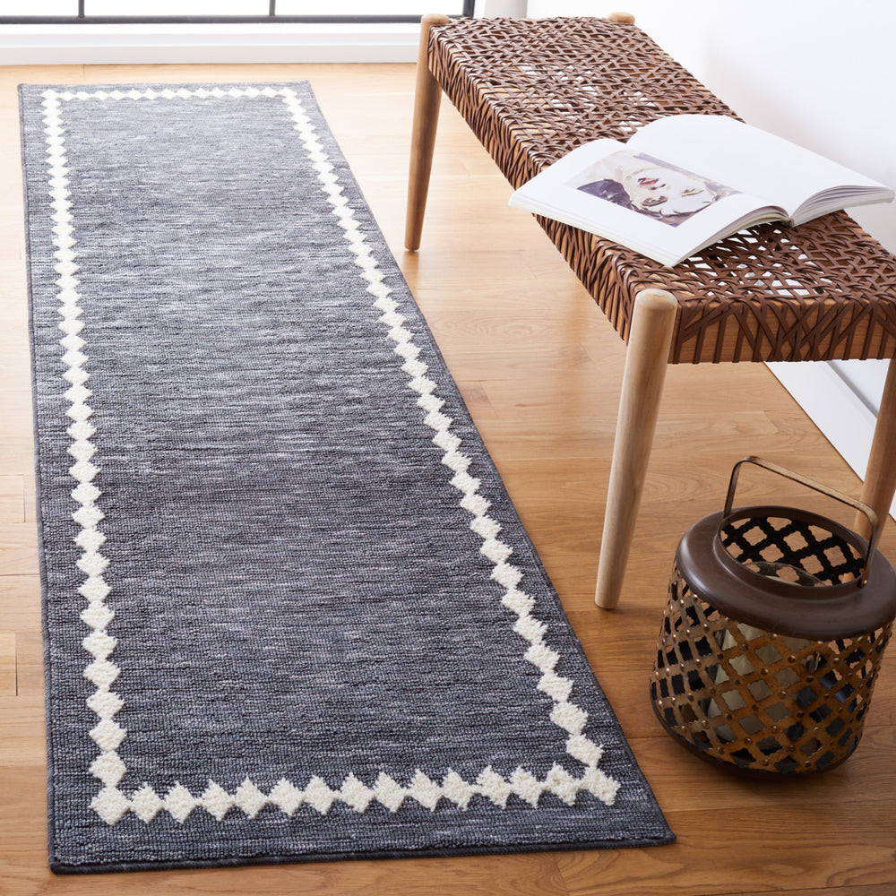 SAFAVIEH Easy Care ECR110F Grey / Ivory Rug Image 2