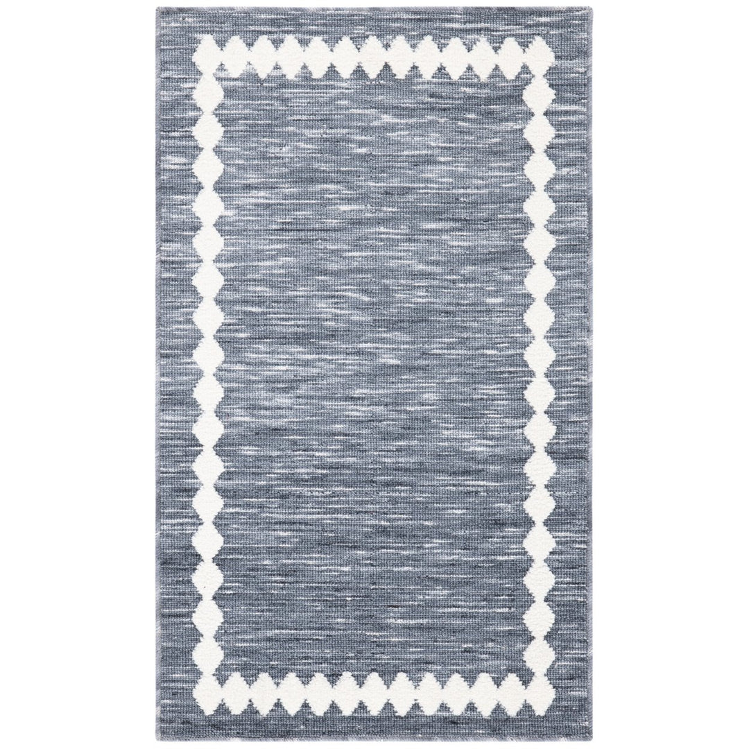 SAFAVIEH Easy Care ECR110F Grey / Ivory Rug Image 1