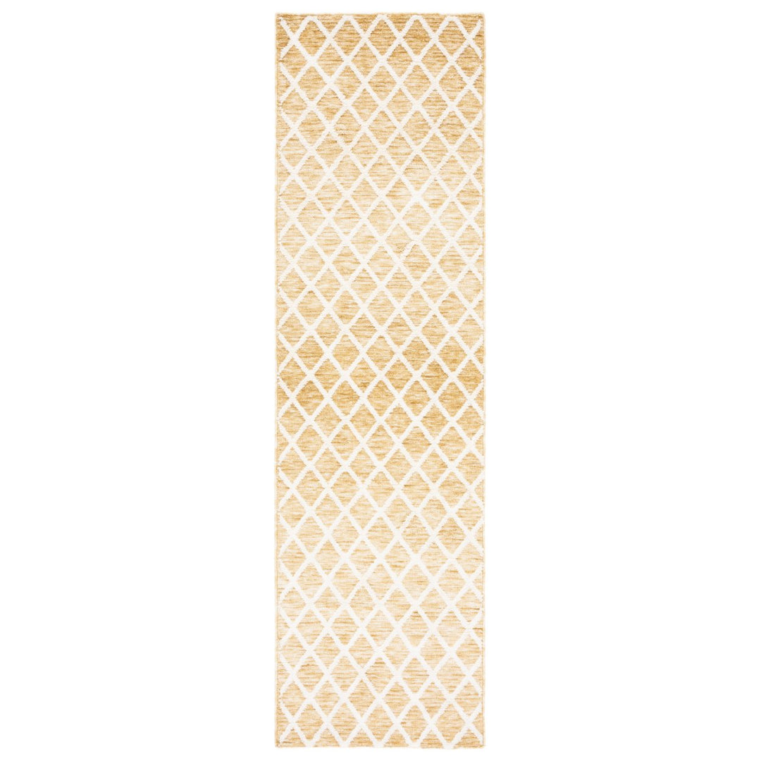 SAFAVIEH Easy Care ECR113D Gold / Ivory Rug Image 1