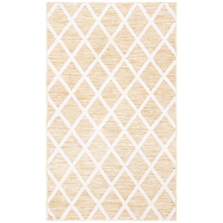 SAFAVIEH Easy Care ECR113D Gold / Ivory Rug Image 1