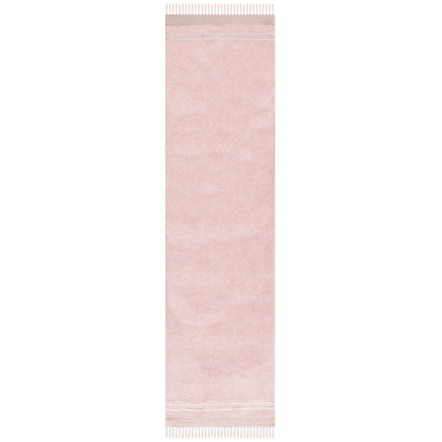 SAFAVIEH Easy Care ECR211U Pink / Ivory Rug Image 1