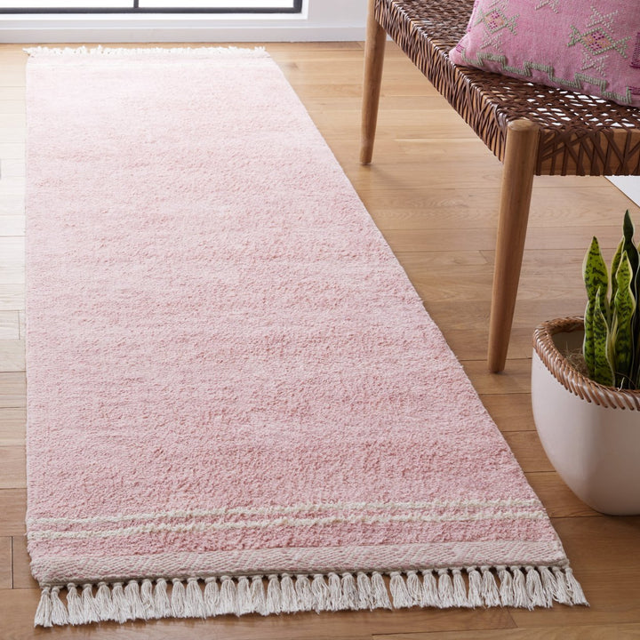 SAFAVIEH Easy Care ECR211U Pink / Ivory Rug Image 3