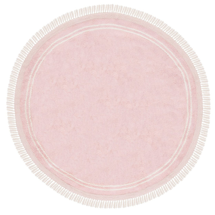 SAFAVIEH Easy Care ECR211U Pink / Ivory Rug Image 4