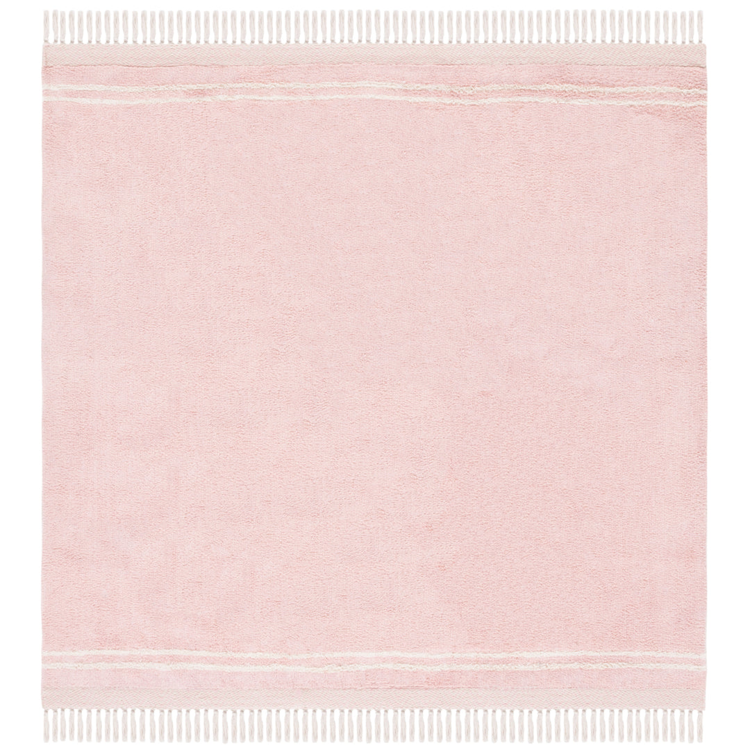 SAFAVIEH Easy Care ECR211U Pink / Ivory Rug Image 5