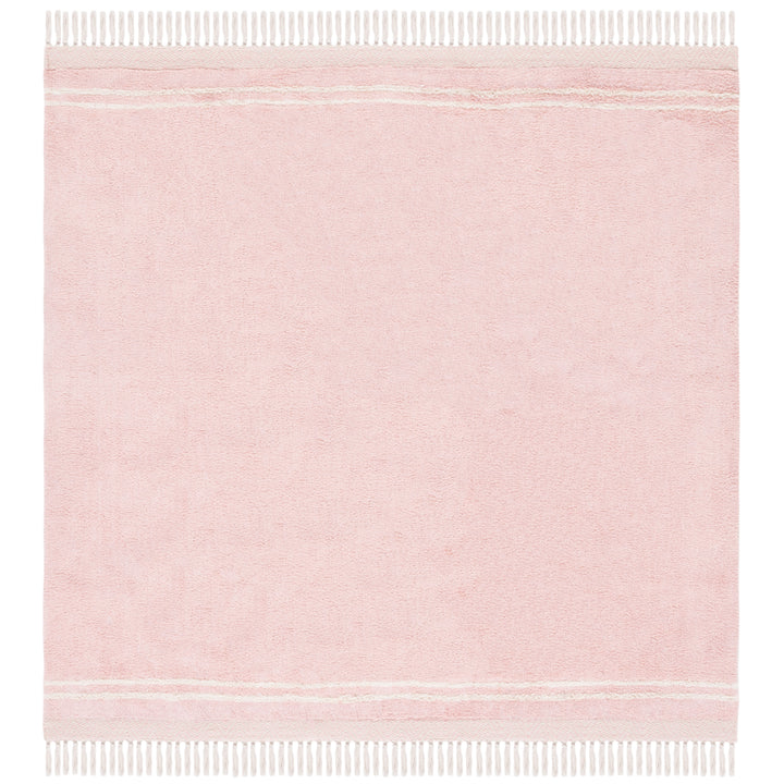 SAFAVIEH Easy Care ECR211U Pink / Ivory Rug Image 5