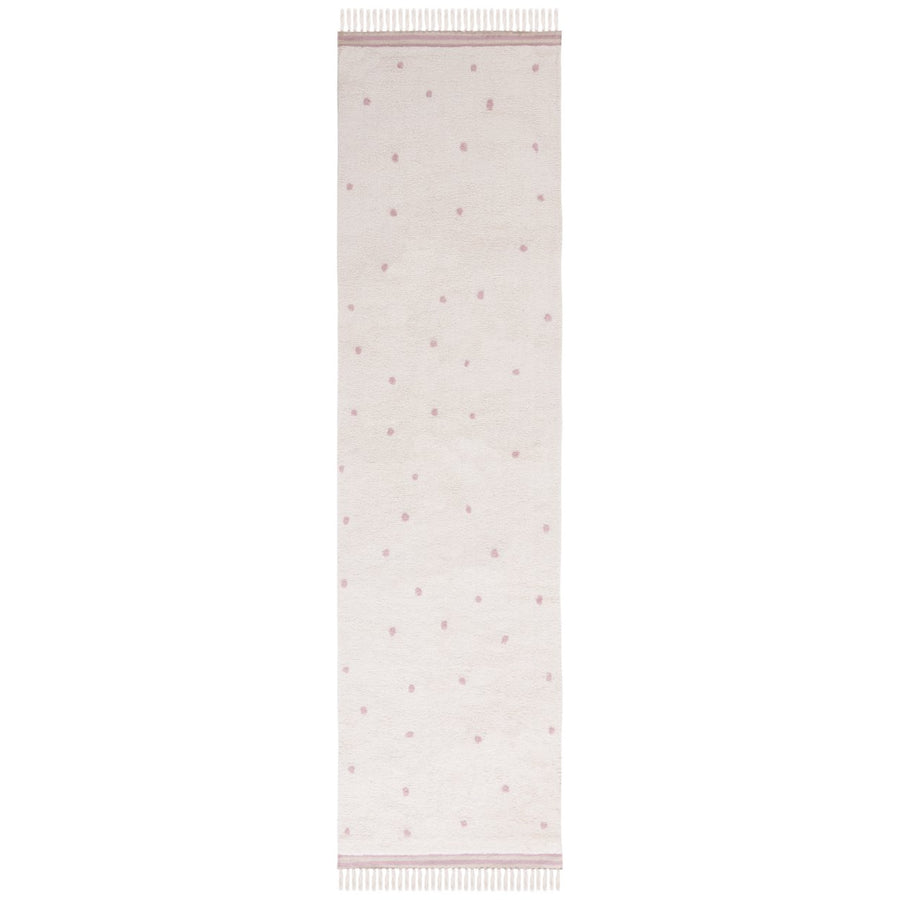 SAFAVIEH Easy Care ECR212U Ivory / Pink Rug Image 1