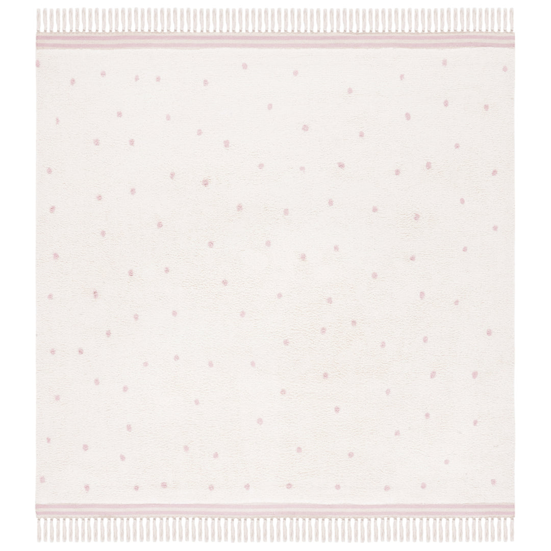 SAFAVIEH Easy Care ECR212U Ivory / Pink Rug Image 5