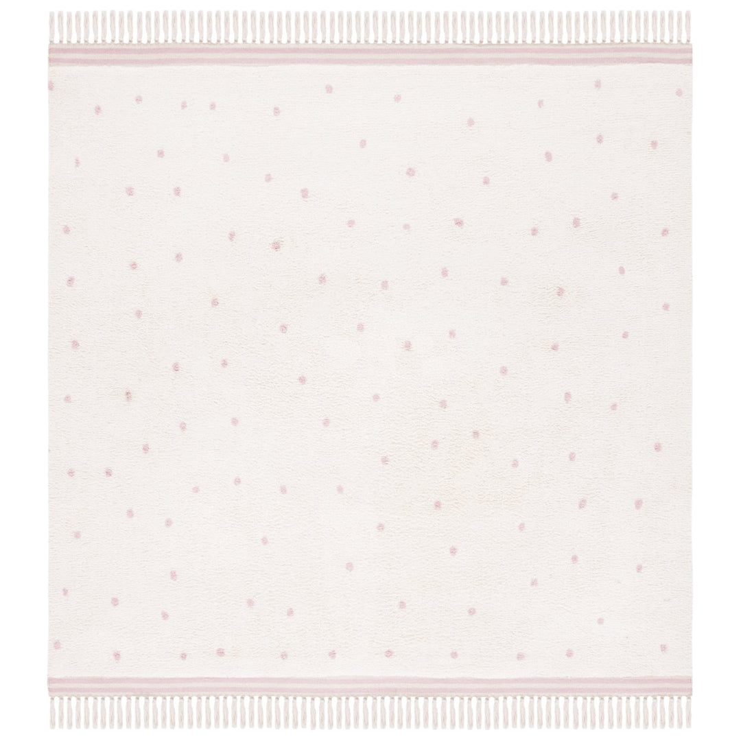 SAFAVIEH Easy Care ECR212U Ivory / Pink Rug Image 1