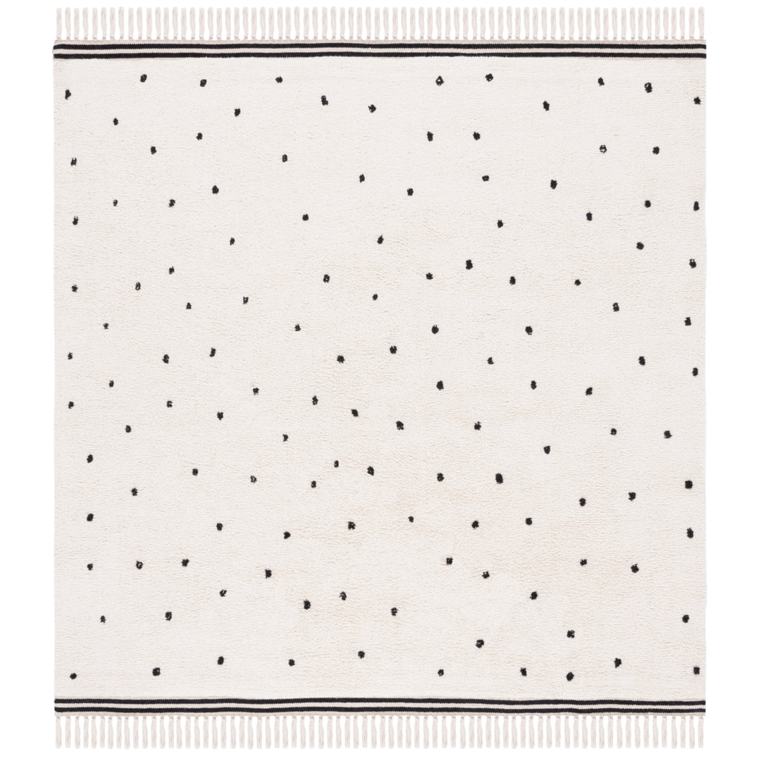 SAFAVIEH Easy Care ECR212Z Ivory / Black Rug Image 5