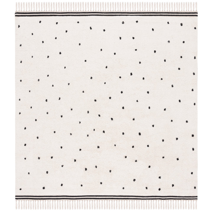 SAFAVIEH Easy Care ECR212Z Ivory / Black Rug Image 5