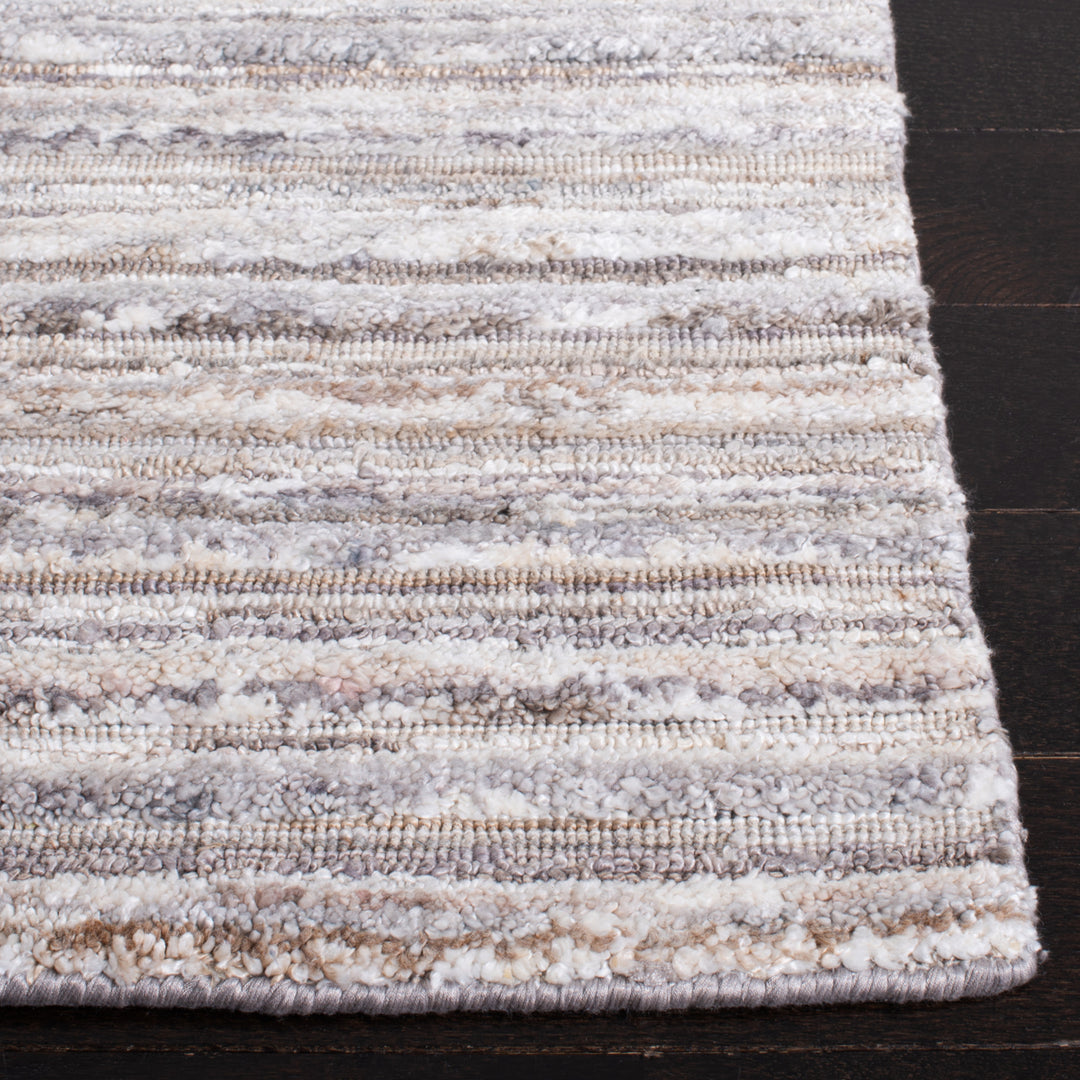 SAFAVIEH Elements Collection ELM201B Handmade Beige Rug Image 3