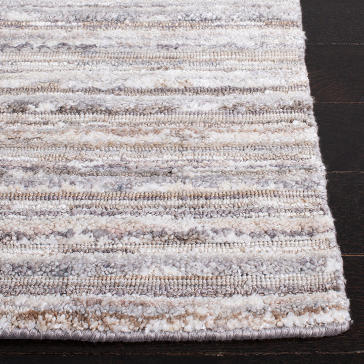 SAFAVIEH Elements Collection ELM201B Handmade Beige Rug Image 3