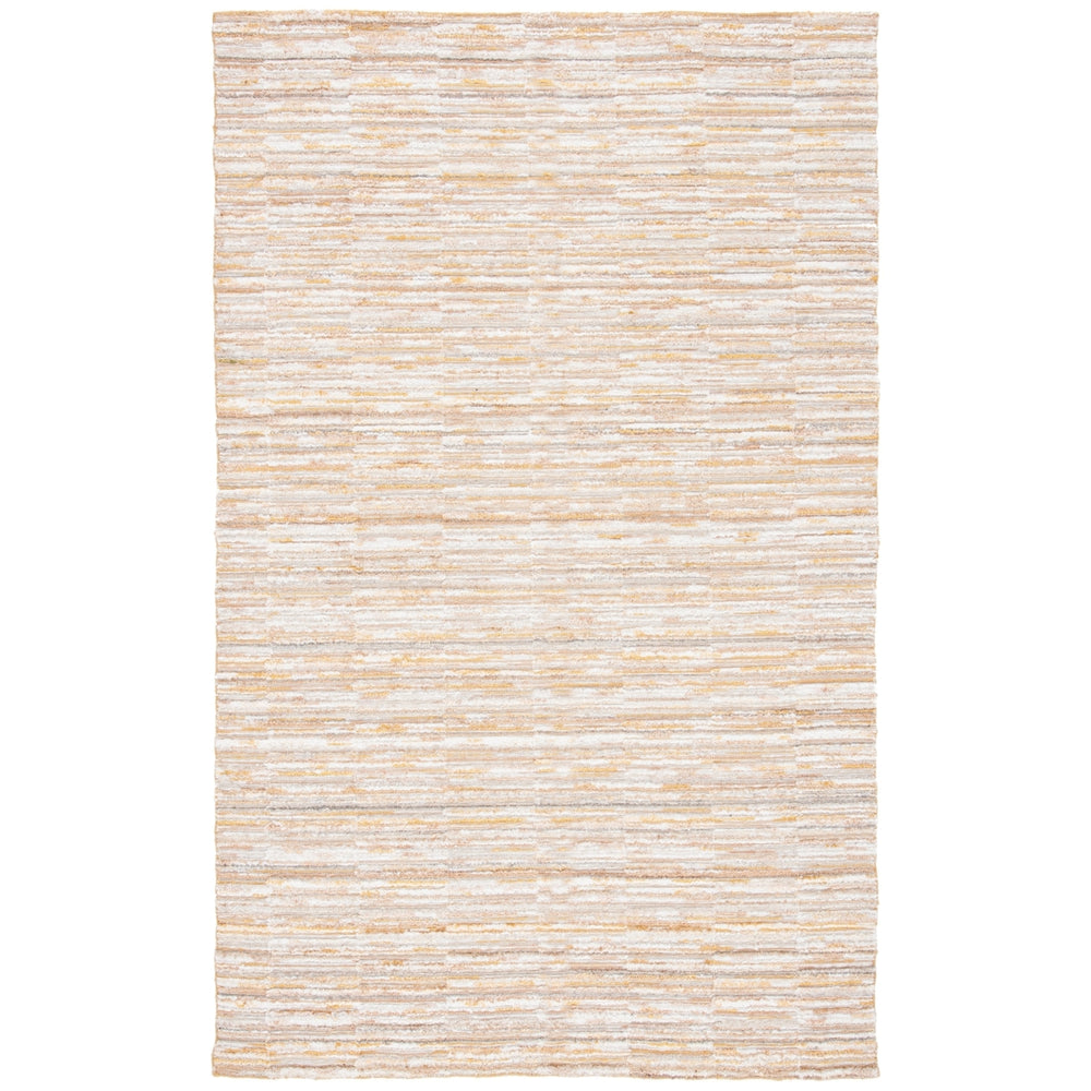 SAFAVIEH Elements Collection ELM202D Handmade Gold Rug Image 2