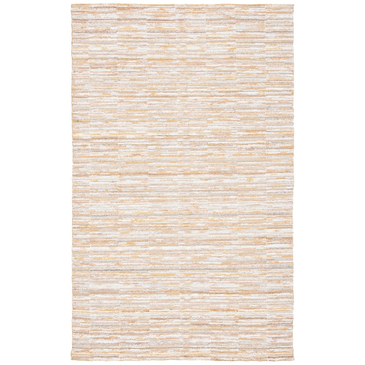 SAFAVIEH Elements Collection ELM202D Handmade Gold Rug Image 2