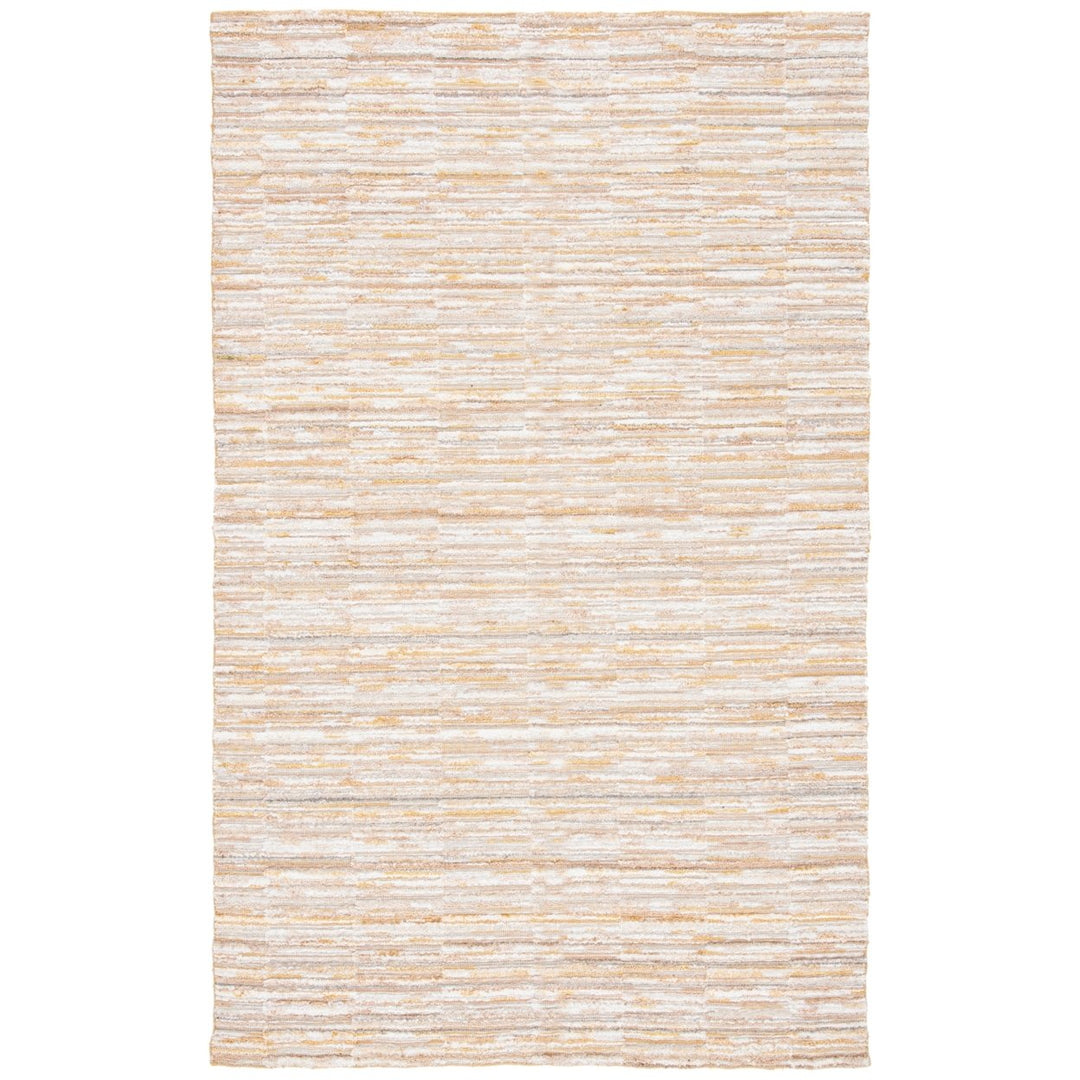 SAFAVIEH Elements Collection ELM202D Handmade Gold Rug Image 1