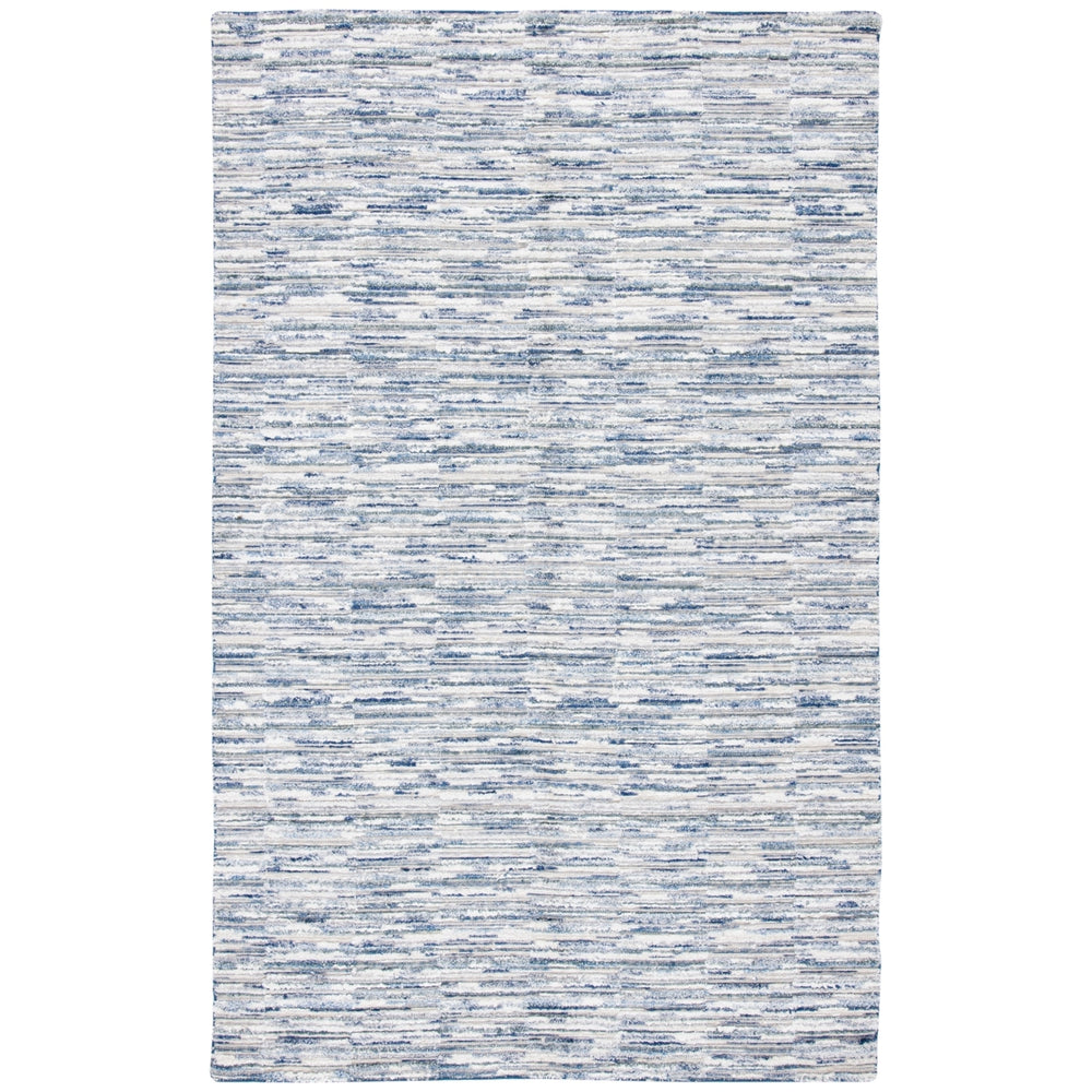 SAFAVIEH Elements ELM202N Handmade Navy / Blue Rug Image 2