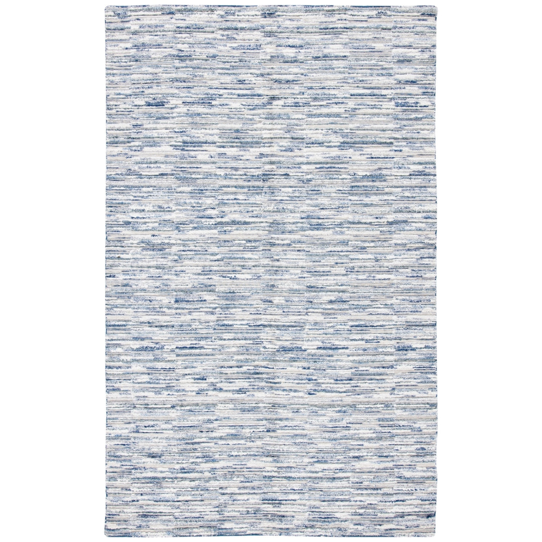 SAFAVIEH Elements ELM202N Handmade Navy / Blue Rug Image 2