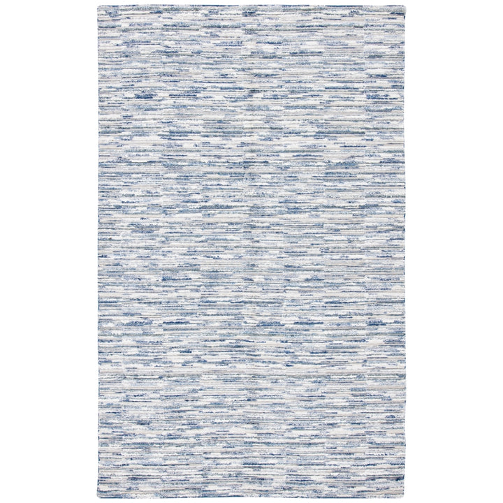 SAFAVIEH Elements ELM202N Handmade Navy / Blue Rug Image 2