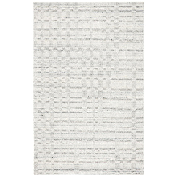 SAFAVIEH Elements ELM301A Handmade Ivory / Grey Rug Image 1