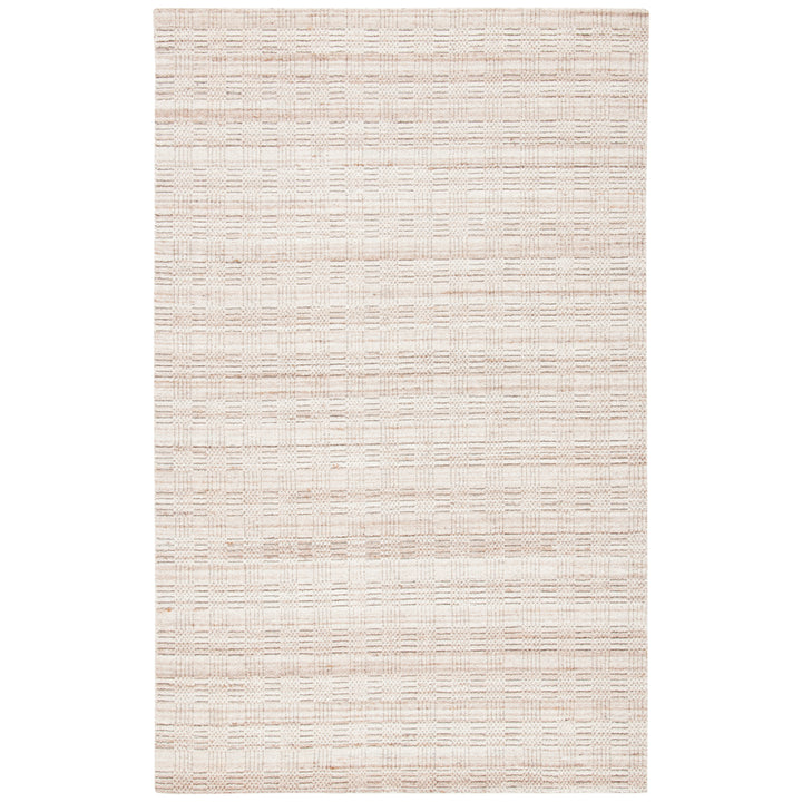 SAFAVIEH Elements ELM301T Handmade Brown / Beige Rug Image 2