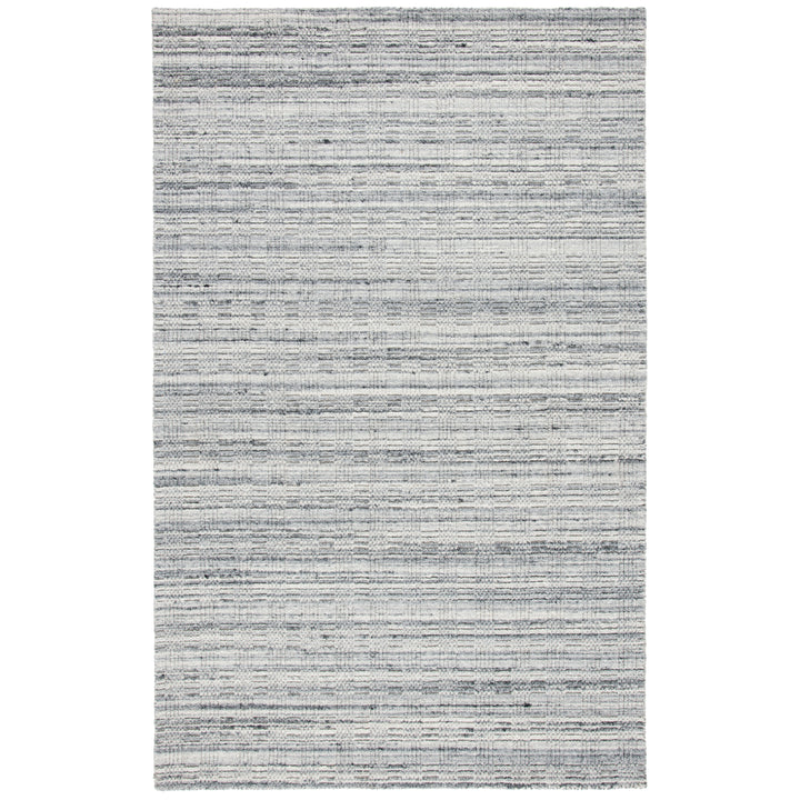 SAFAVIEH Elements ELM301Z Handmade Black / Light Grey Rug Image 2