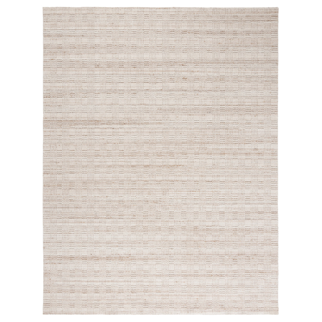 SAFAVIEH Elements ELM301T Handmade Brown / Beige Rug Image 6