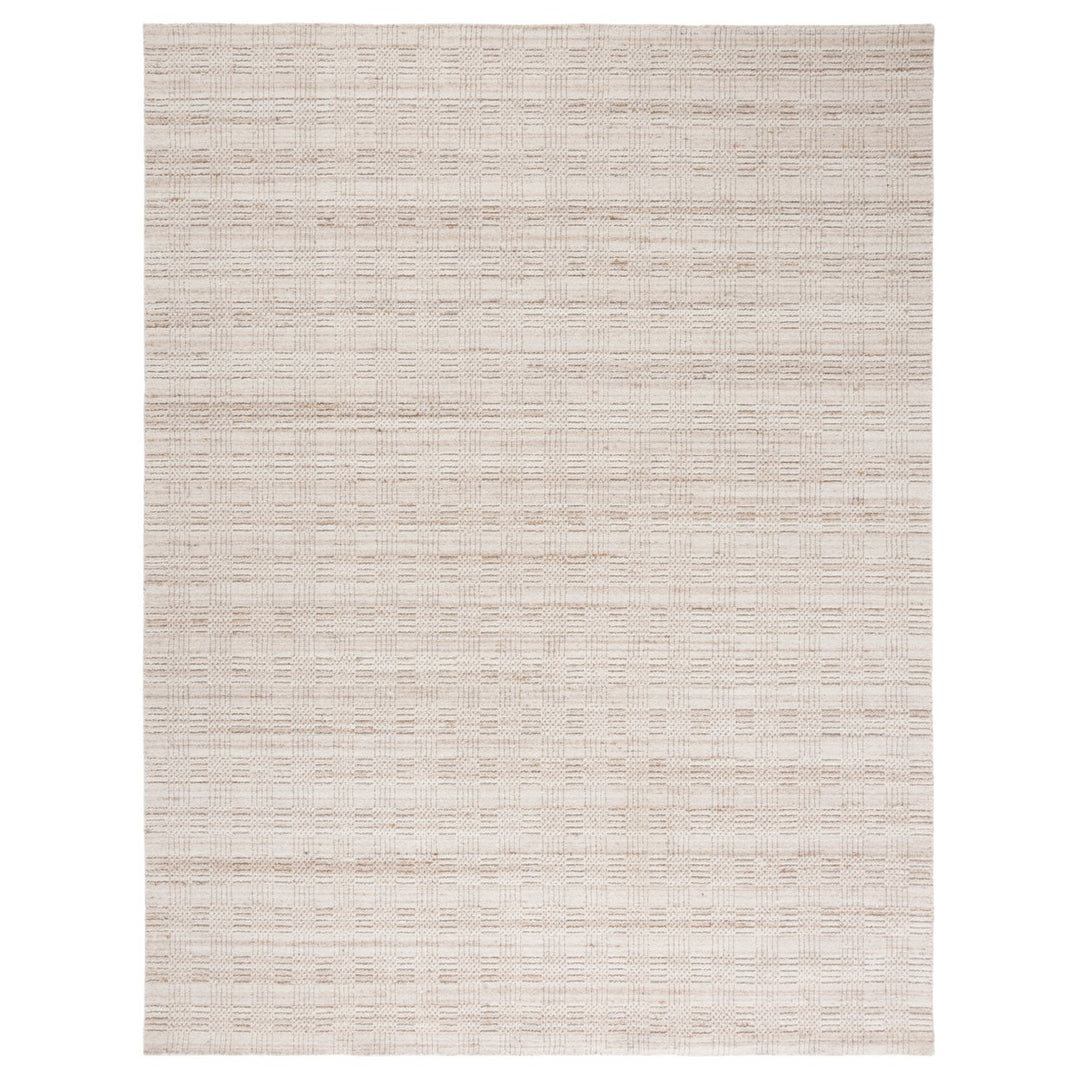 SAFAVIEH Elements ELM301T Handmade Brown / Beige Rug Image 1