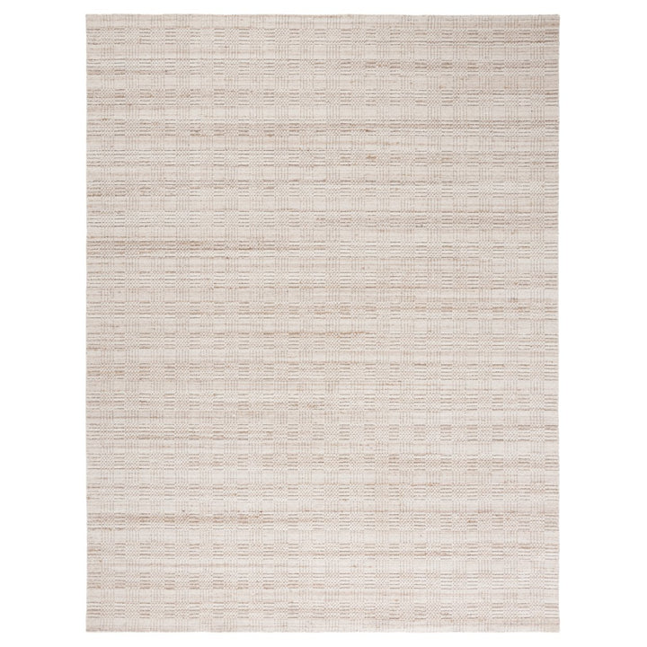 SAFAVIEH Elements ELM301T Handmade Brown / Beige Rug Image 1