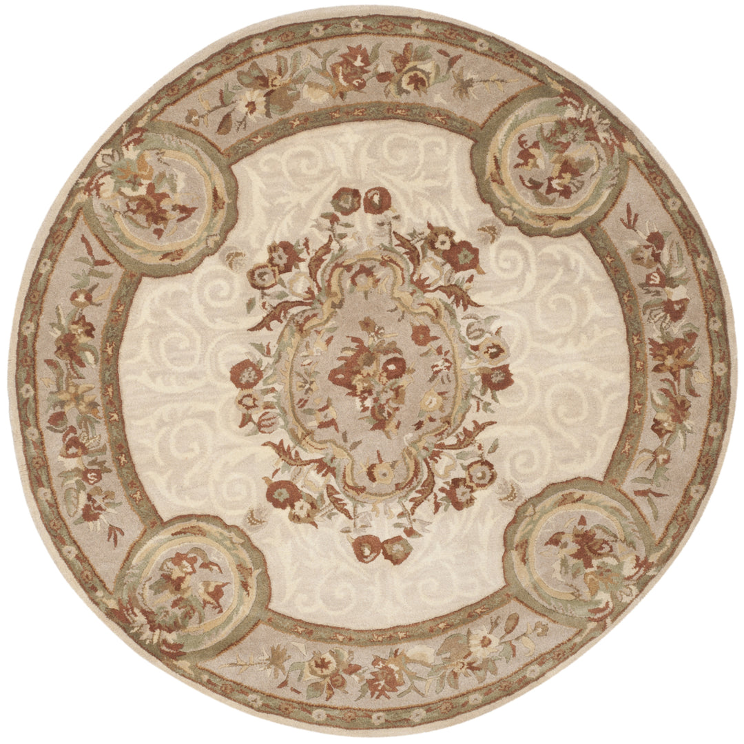 SAFAVIEH Empire EM414C Ivory / Light Grey Rug Image 4