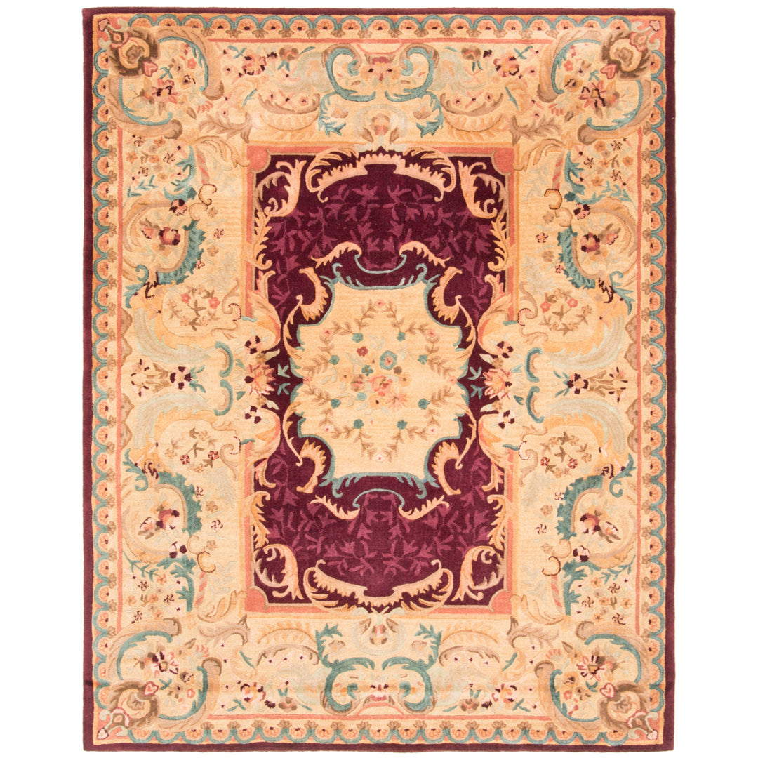 SAFAVIEH EM422A Empire Burgundy / Gold Image 1