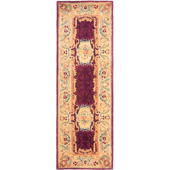 SAFAVIEH EM422A Empire Burgundy / Gold Image 3