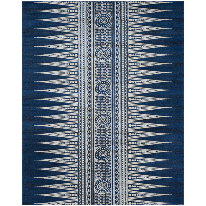 SAFAVIEH Evoke Collection EVK226A Royal / Ivory Rug Image 1