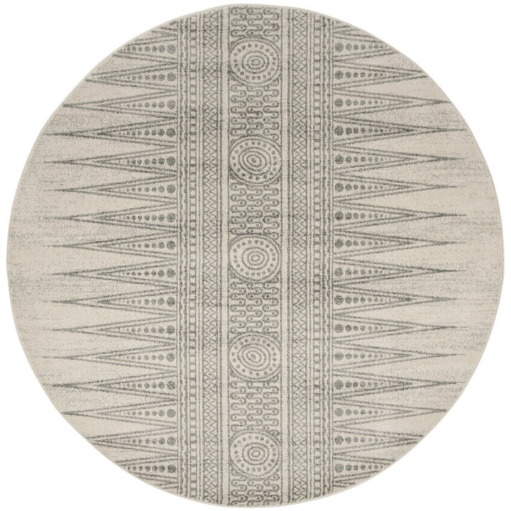 SAFAVIEH Evoke Collection EVK226Z Ivory / Silver Rug Image 1